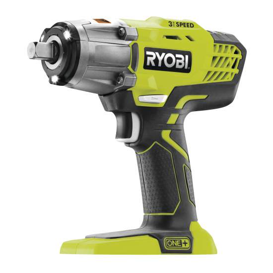 R18IW3 18V Akumulátorový třírychlostní rázový utahovák Ryobi